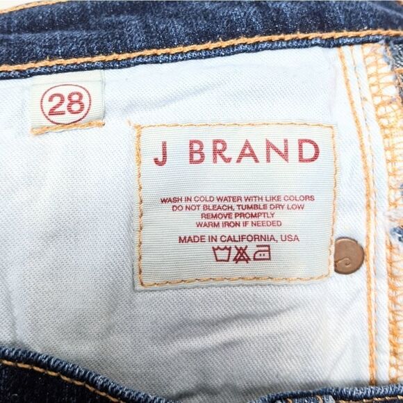 J BRAND Cut 670 912 Ink Skinny Jeans 28x32 - Picture 4 of 7
